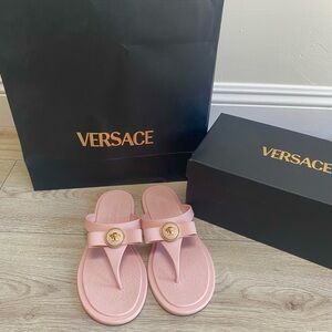 Versace Blush Pink Sandals for Women
